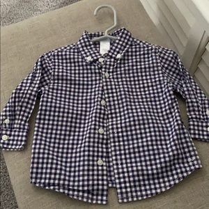 Jamie and Jack button down shirt size 6-12 months